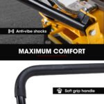 BAUMR-AG 94kg 420x540mm Plate Compactor, Sprinkler System, Paver Pad - Image 7