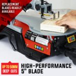 Baumr-AG SS16 16 120W Variable Speed Scroll Saw Tool Electric Dual Lamps - Image 3