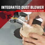 Baumr-AG SS16 16 120W Variable Speed Scroll Saw Tool Electric Dual Lamps - Image 5