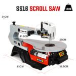 Baumr-AG SS16 16 120W Variable Speed Scroll Saw Tool Electric Dual Lamps - Image 6