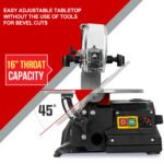 Baumr-AG SS16 16 120W Variable Speed Scroll Saw Tool Electric Dual Lamps - Image 7