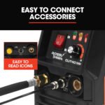 ROSSI 40 Amp Plasma Cutter, Portable Oxy Torch Welder Cutting Machine, 15A Plug - Image 9