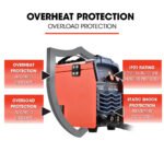 ROSSI 170Amp MIG ARC Stick Welder, with Carry Case & Accessories, 15A Plug - Image 12