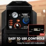 ROSSI Portable Inverter Welder Plasma Cutter, 3in1 Multi-function Cut/MMA/TIG Welding Machine, 15A Plug - Image 6