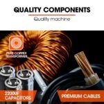 ROSSI 160 Amp AC DC TIG MMA ARC Stick Inverter Welder, Ideal for Aluminium and Copper Welding, 15A Plug - Image 7