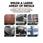 ROSSI 160 Amp AC DC TIG MMA ARC Stick Inverter Welder, Ideal for Aluminium and Copper Welding, 15A Plug - Image 11