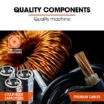 ROSSI 120 Amp Inverter Welder, 3in1 Portable MMA ARC /MIG Gasless /Lift-TIG Welding Machine, 15A Plug - Image 3