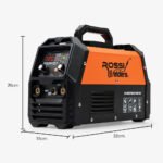 ROSSI 120 Amp Inverter Welder, 3in1 Portable MMA ARC /MIG Gasless /Lift-TIG Welding Machine, 15A Plug - Image 6