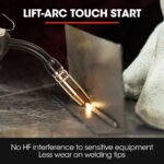 ROSSI 120 Amp Inverter Welder, 3in1 Portable MMA ARC /MIG Gasless /Lift-TIG Welding Machine, 15A Plug - Image 7