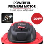Baumr-AG 20L 1200W Wet and Dry Vacuum Cleaner, with Blower, for Car, Workshop, Carpet - Image 4