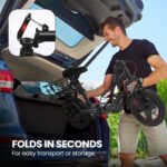 ALPHA Rover Electric Scooter with Seat, 500W 48V 25km/h 30km Range, 14-inch Tyres, Motorised Commuter eScooter for Adults, Black - Image 14