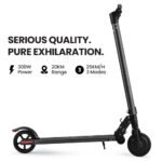 ALPHA Peak 300W 10Ah Electric Scooter, Suspension, for Adults or Teens, Black - Image 3
