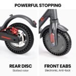 ALPHA Urban 8 Electric Scooter, Suspension, 25km Range, 8.5-Inch Wheels, Brushless Motor, Motorised Commuter eScooter for Adults, Grey - Image 7