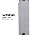 ALPHA Urban 8 Electric Scooter, Suspension, 25km Range, 8.5-Inch Wheels, Brushless Motor, Motorised Commuter eScooter for Adults, Black - Image 9