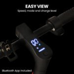 ALPHA Urban 10 Electric Scooter, 35km/h, Suspension, 35km Range, 10-Inch Wheels, Brushless Motor, Free APP, Motorised Commuter eScooter for Adults, Grey - Image 7