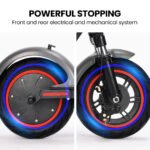 ALPHA Urban 10 Electric Scooter, 35km/h, Suspension, 35km Range, 10-Inch Wheels, Brushless Motor, Free APP, Motorised Commuter eScooter for Adults, Grey - Image 10