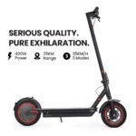 ALPHA Urban 10 Electric Scooter, 35km/h, Suspension, 35km Range, 10-Inch Wheels, Brushless Motor, Free APP, Motorised Commuter eScooter for Adults, Black - Image 4