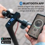 ALPHA Urban 10 Electric Scooter, 35km/h, Suspension, 35km Range, 10-Inch Wheels, Brushless Motor, Free APP, Motorised Commuter eScooter for Adults, Black - Image 5