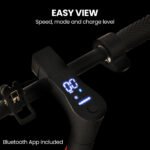 ALPHA Urban 10 Electric Scooter, 35km/h, Suspension, 35km Range, 10-Inch Wheels, Brushless Motor, Free APP, Motorised Commuter eScooter for Adults, Black - Image 7