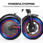 ALPHA Urban 10 Electric Scooter, 35km/h, Suspension, 35km Range, 10-Inch Wheels, Brushless Motor, Free APP, Motorised Commuter eScooter for Adults, Black - Image 10