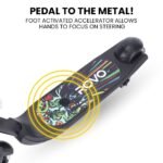 ROVO KIDS WhizKid Electric Scooter, Ages 5-11, Adjustable Height, AU Compliant, Lithium Battery, Brushless Motor, Black - Image 4