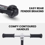 ROVO KIDS WhizKid Electric Scooter, Ages 5-11, Adjustable Height, AU Compliant, Lithium Battery, Brushless Motor, Black - Image 7