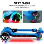 ROVO KIDS 3-Wheel Electric Scooter , Ages 3-8, Adjustable Height, AU Compliant, Lithium Battery, Blue - Image 7