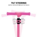 ROVO KIDS 3-Wheel Electric Scooter , Ages 3-8, Adjustable Height, AU Compliant, Lithium Battery, Pink - Image 4