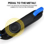 ROVO KIDS Electric Scooter Lithium Ride-On Foldable E-Scooter 125W Rechargeable, Blue - Image 5