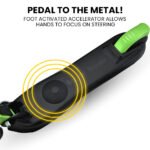 ROVO KIDS Electric Scooter Lithium Ride-On Foldable E-Scooter 125W Rechargeable, Green - Image 5