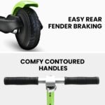 ROVO KIDS Electric Scooter Lithium Ride-On Foldable E-Scooter 125W Rechargeable, Green - Image 10