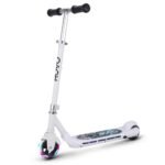 ROVO KIDS WhizKid Electric Scooter, Ages 5-11, Adjustable Height, AU Compliant, Lithium Battery, Brushless Motor, White