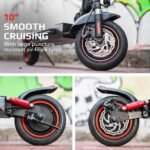 VALK Fusion 5 Electric Scooter, 500W, AU Compliant, 48V 13Ah Lithium, 50km Range, 40km/h, Quad Shocks, 10 inch Tyres - Image 7