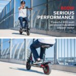 VALK Fusion 7 Electric Scooter, 800W, AU Compliant, with Seat Option, 48V 13Ah Lithium, 50km Range, Quad Shocks, 10 inch Tyres - Image 3