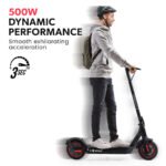VALK Synergy 7 Electric Scooter, 500W 15Ah, AU Compliant, Motorised eScooter for Adults, Black/Red - Image 3
