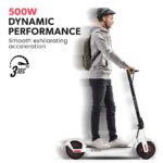 VALK Synergy 7 Electric Scooter, 500W 15Ah, AU Compliant, Motorised eScooter for Adults, White - Image 4