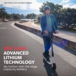 VALK Synergy 7 Electric Scooter, 500W 15Ah, AU Compliant, Motorised eScooter for Adults, White - Image 5