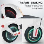 VALK Synergy 7 Electric Scooter, 500W 15Ah, AU Compliant, Motorised eScooter for Adults, White - Image 11