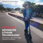 VALK Synergy 7 Electric Scooter, 500W 15Ah, AU Compliant, Motorised eScooter for Adults, Black/Yellow - Image 4