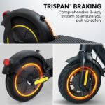 VALK Synergy 7 Electric Scooter, 500W 15Ah, AU Compliant, Motorised eScooter for Adults, Black/Yellow - Image 11