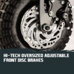 BULLET Stealth 1-6 1000W Electric Scooter 48V - Turbo w/ LED for Adult/Child - Image 3