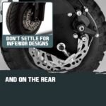 BULLET RPZ1600 Series 1000W Electric Scooter 48V - Turbo w/ LED for Adults/Child - Image 4