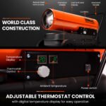 UNIMAC 30KW Portable Industrial Diesel Direct Forced Air Space Heater - Image 2