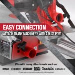 Baumr-AG Dust Collector Extractor Woodworking Portable Vacuum Catcher Saw - Image 5