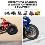 BULLET 2.3m Aluminium Loading Ramps, 680kg Rated, for Trailer ATV Quad Bike Buggy, 2 Pieces - Image 3