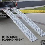 BULLET 2.3m Aluminium Loading Ramps, 680kg Rated, for Trailer ATV Quad Bike Buggy, 2 Pieces - Image 4