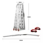 BULLET 2.3m Aluminium Loading Ramps, 680kg Rated, for Trailer ATV Quad Bike Buggy, 2 Pieces - Image 11