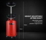 T-REX 60L Mobile Waste Oil Drainer Tank, Telescopic, for Car Engine, Workshop - Image 6