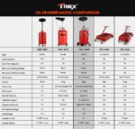 T-REX 80L Mobile Waste Oil Drainer Tank, Pneumatic, Telescopic, Extractor Probes, Workshop - Image 10