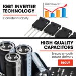 ROSSI 140A MIG/MAG/MMA/ARC/TIG Multi-Purpose Welder MIG-140, Flux/Solid Wire/CO2 Or Argon Gas - Image 6